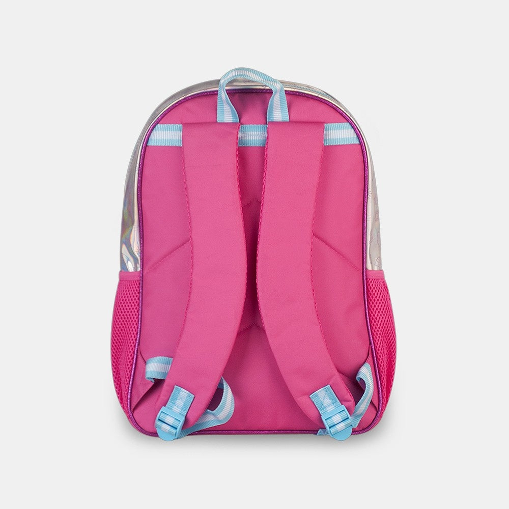Mochila Kids Holográfica Rosa