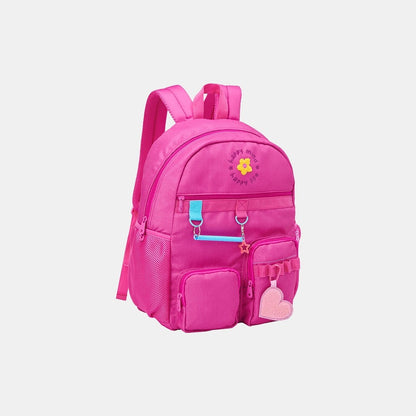 Mochila Juvenil Happy Girls Rosa