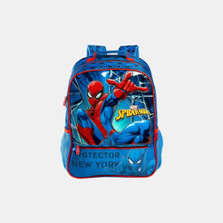 Mochila Infantil Homem Aranha Azul